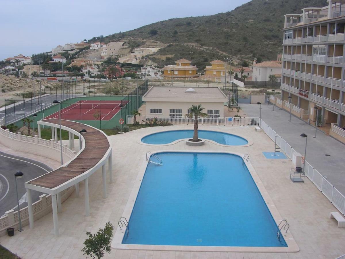 2 Dorm.A/A.Vista Mar.Wifi.Gym.Sauna.Terraza.Parking. El Campello Dış mekan fotoğraf