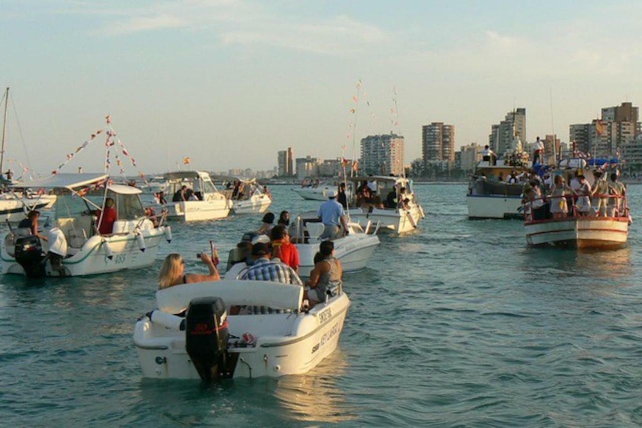 2 Dorm.A/A.Vista Mar.Wifi.Gym.Sauna.Terraza.Parking. El Campello Dış mekan fotoğraf